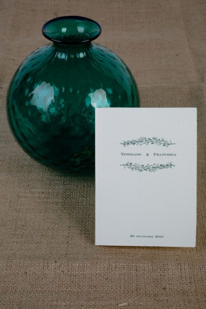 libretto cerimonia collezione Vischio