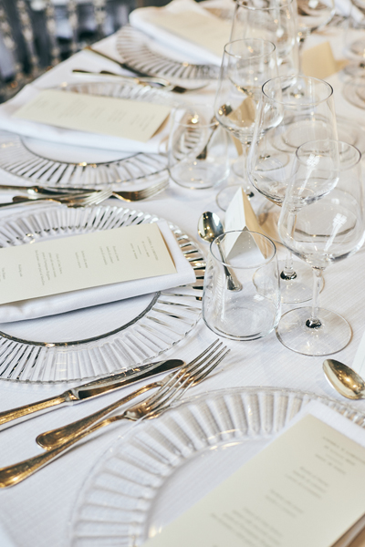 Menù, matrimonio Ambra e Lorenzo